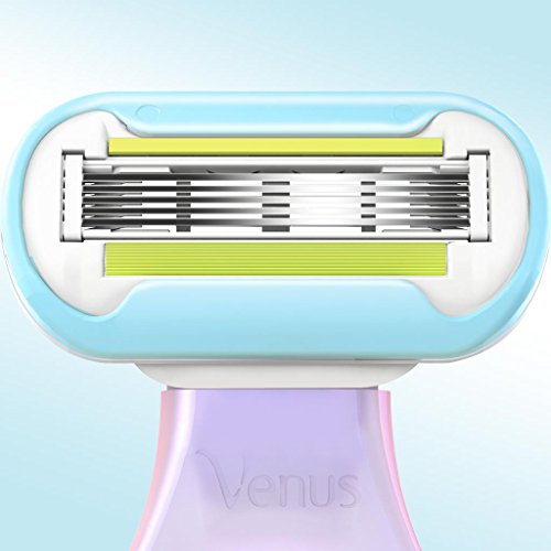Gillette Venus Embrace Snap - Cuerpo de afeitar para mujer con 1 hoja de repuesto + funda