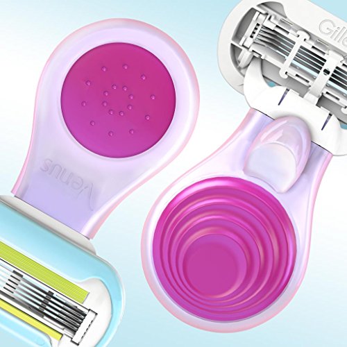 Gillette Venus Embrace Snap - Cuerpo de afeitar para mujer con 1 hoja de repuesto + funda