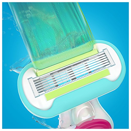 Gillette Venus Extra Smooth - Recambios de cuchilla de afeitar para mujer (4 unidades, 3 cuchillas curvadas)