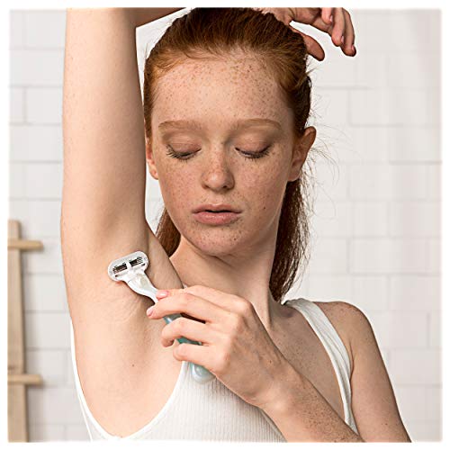 Gillette Venus Smooth Sensitive Maquinilla Para Mujer, Con 3 Hojas Que Se Adaptan A Las Curvas