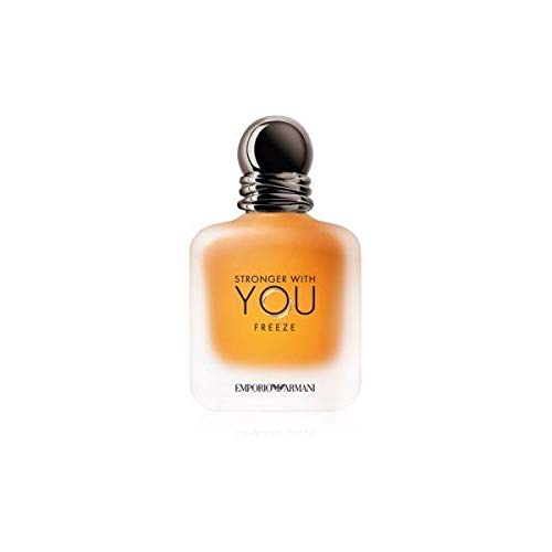 GIORGIO ARMANI Stronger with You Eau DE Toilette POUR Homme Freeze 50ML VAPORIZADOR Unisex Adulto, Negro, Único