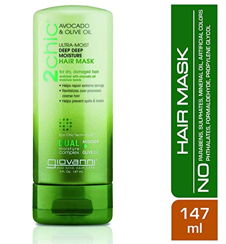 Giovanni 2chic Aguacate y Aceite de Oliva Ultra Moist Hair Mask 144 ml