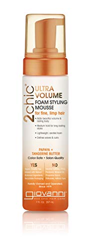 GIOVANNI - 2Chic Ultra Volume Foam Styling Mousse - 7 fl. oz. (207 ml)