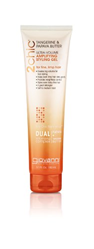 Giovanni - Gel de peinado ultra volumen 2Chic - Mandarina y Papaya