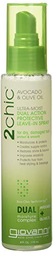 GIOVANNI HAIR CARE PRODUCTS SPRAY,LEAVE IN,2CHIC,AVCD, 4 FZ by GIOVANNI HAIR CARE PRODUCTS