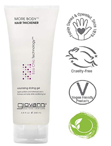 GIOVANNI - More Body Herbal Thickener and Styling Gel - 6.8 fl. oz. (200 ml)