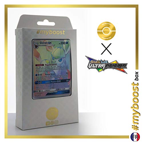 Givrali-GX 159/156 ARC en Ciel Secrète - #myboost X Soleil & Lune 5 Ultra-Prisme - Coffret de 10 Cartes Pokémon Françaises