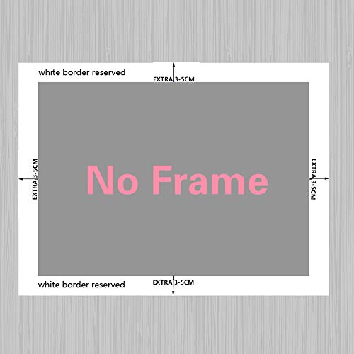 GJQFJBS Decoración de Sala de Estar de Ojos de niña Impresiones de Lienzo Impresiones Cartel de Belleza y Decoración de Arte Mural en Blanco y Negro A5 70x100cm