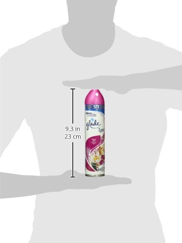 Glade - Ambientador Aerosol, eliminación de malos olores,  hasta 7 horas de fragancia Relax Zen, con aceites esenciales, 1 unidad - 300ml