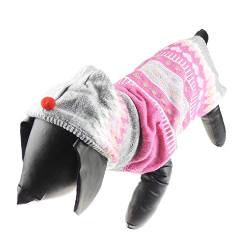 Glamour Girlz - Sudadera con Capucha para Mujer, diseño navideño, Color Rosa