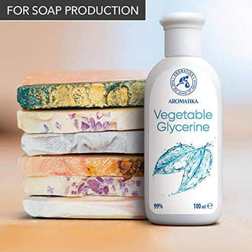Glicerina Vegetal 100ml - Glicerina Pura y Natural - Líquido para el Cuidado de la Piel