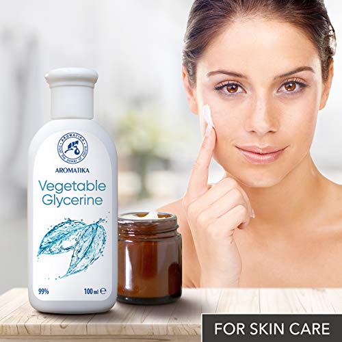 Glicerina Vegetal 100ml - Glicerina Pura y Natural - Líquido para el Cuidado de la Piel