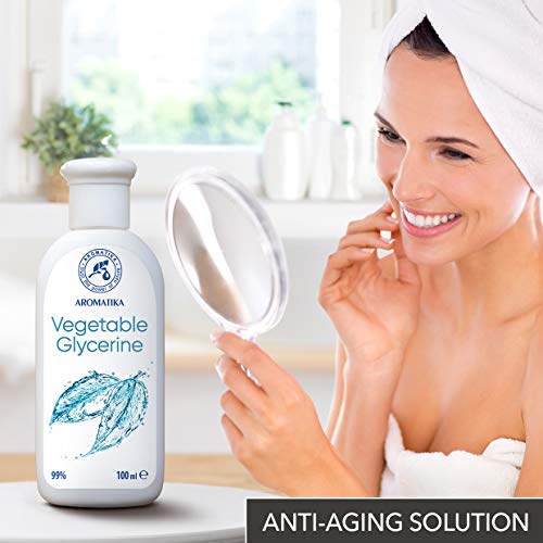 Glicerina Vegetal 100ml - Glicerina Pura y Natural - Líquido para el Cuidado de la Piel