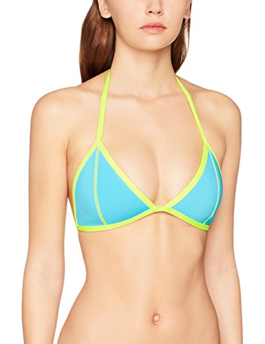 GlideSoul 105bt0120 Alto de Bikini Mujer, Mujer, 105BT0120, Turquoise Brillant/Citron, Small