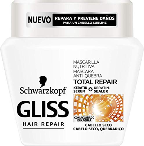 Gliss - 2 Champús 400 ml + 1 Mascarilla Reparación Total 300 ml - Schwarzkopf