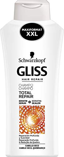 Gliss - Champú Reparación Total para Cabellos Secos - 650ml - Schwarzkopf