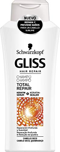 GLISS champú total repair cabello seco bote 400 ml