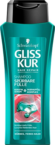 Gliss Kur Champú sienta la riqueza, 3 Pack (3 x 250 ml)