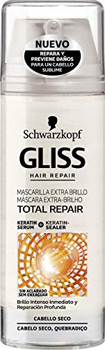 Gliss - Mascarilla Reparación Total Extra Brillo - 150 ml