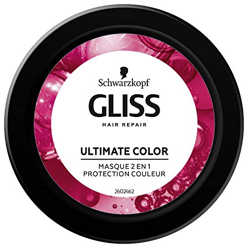 Gliss - Mascarilla Ultimate Color - 2 uds de 300ml - Schwarzkopf