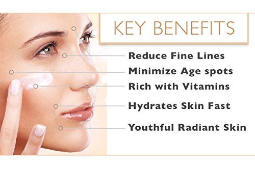 GLO24K Crema aclarante y aclaradora con oro de 24 k, cúrcuma y vitaminas A, C, E