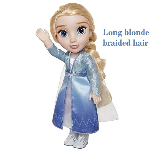 Glop Games Frozen II Princesa Elsa Muñeca Toddler, Color Set (207051)