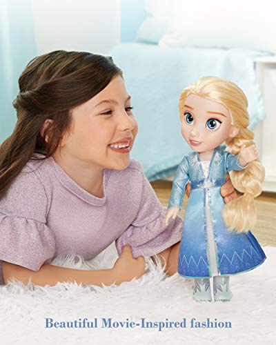 Glop Games Frozen II Princesa Elsa Muñeca Toddler, Color Set (207051)