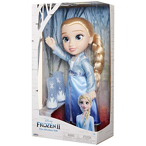 Glop Games Frozen II Princesa Elsa Muñeca Toddler, Color Set (207051)