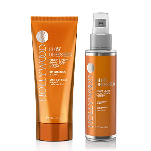 GLOW OBSESSION - Spray Facial 20% Vitamina C. Anti-edad, humectación profunda y protección contra agentes ambientales. 400% más FUERTE que la competencia. Con 10% Ácido Hialurónico