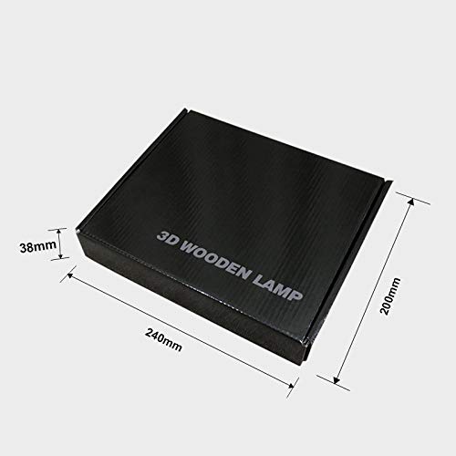 GNLK Luz De Noche De Madera,Forma De Caracol Led De Madera Maciza 3D USB Recargable Hueco De Madera Tallado Luz Blanca Cálida Mesa De Escritorio Lámpara De Noche para Guardería Decoración del Hogar R