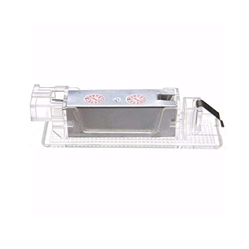 GOFORJUMP 2PC LED Blanco Tronco del Coche Equipaje Luz Interior de la lámpara Error Libre para V/olkswagen para V/W para G/olf MK5 Polo para P/assat para J/ETTA DC 12V