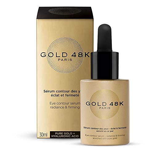 GOLD 48K - Sérum para el contorno de los ojos - iluminación y firmeza - Oro Puro + Ácido Hialurónico