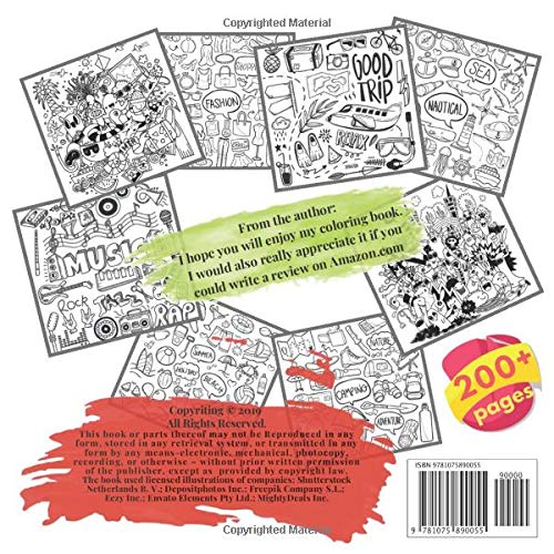 Good Coloring Book Desserts Sweets Tasty, Animal, Emoji, Restaurant, Heart, Bird, Butterflies, Cow, Duck, Baby, Mermaid, Ocean, Fairy Tales, ... Desserts Sweets Tasty and others Doodle Book)