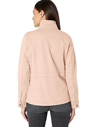 Goodthreads Cargo Jacket Cotton-Lightweight-Jackets, Rosado(Vintage Pink), US S (EU S - M)