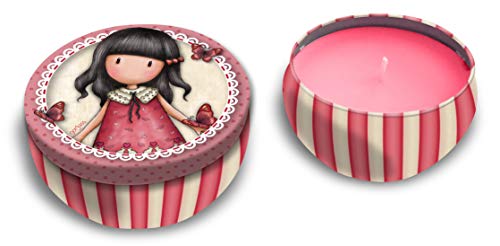 GORJUSS Gorjuss Vela Aromática Perfumada Jazmín Time To Fly de Doble Mecha en Caja de Metal, 325 g