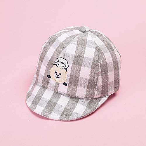 Gorra de béisbol para niños, celosía clásica, Gorro de bebé de algodón Salvaje, protección Solar, Gorro de otoño e Invierno para niños
