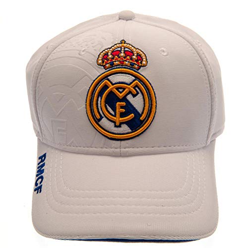 GORRA REAL MADRID PRODUCTO OFICIAL- BLANCA 2017-2018 ADULTOS