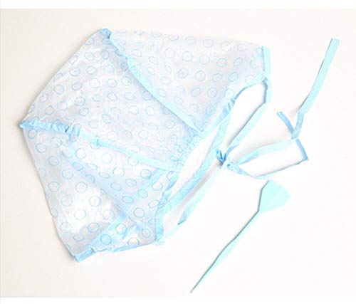 Gorro de mechas tinte desechable con aguja de gancho de peluqueria estilismo