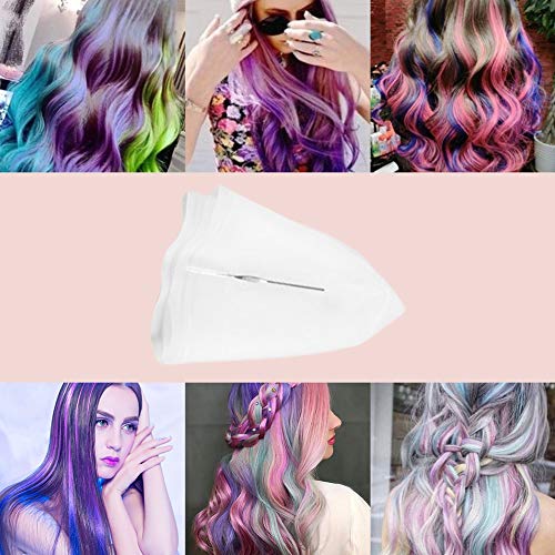 Gorro Mecha Silicona, Destacando el Casquillo Glaseado, Gorra de Seleccionar de Silicona, Gorro de Tinte Para el Cabello Reutilizable con Ganchos Para Mujeres Teñido del Cabello Para Niñas (1 Juego)