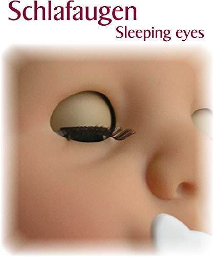 Gotz 1816063 Cosy Aquini como muñeca de baño del Doctor - muñeca con Pelo Rubio, Ojos Azules para Dormir en un Set de 47 Piezas - muñeca de 33 cm niña