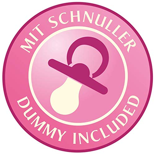 Gotz 1920932 Muffin Amor de flamencos - Muñeco de 33 cm de Altura con Ojos Azules para Dormir, Pelo Rubio y Cuerpo Blando - Muñeco de Cuerpo Blando en Juego de 6 Piezas