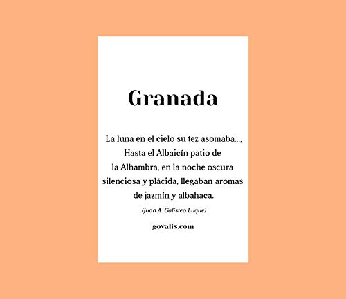 GOVALIS Vela Granada | Perfumadas y Aromáticas | Cera de Soja & Coco 100% Natural – Velas Recuerdos Relajación Decorativas Yoga Grandes Blancas Cumpleaños Regalos Originales – 70-90 h – 390 g