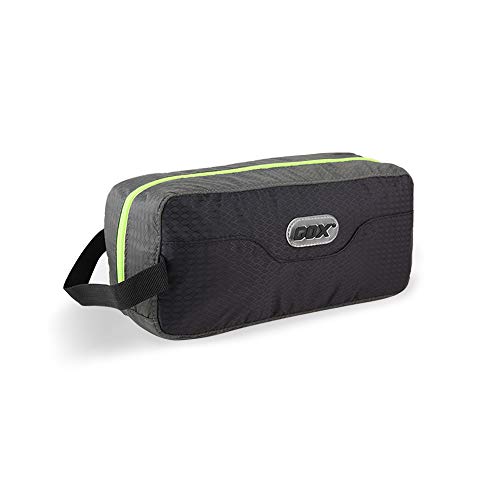 Gox Bolsa de Artículos de Tocador de Viaje para Hombres Mujer,Bolsa de Viaje Hanging Kit Dopp Bolsa de Ducha Impermeable para Baño Cosméticos Duraderos,Negro