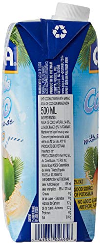 Goya Agua de Coco con Mango - 1 Unidad