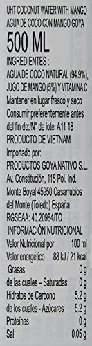 Goya Agua de Coco con Mango - 1 Unidad