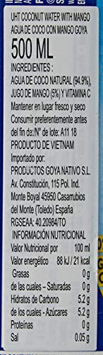 Goya Agua de Coco con Mango - 1 Unidad