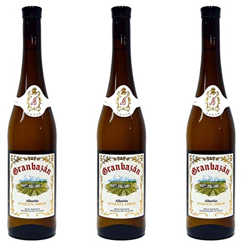 Granbazan Vino Blanco Albariño - 3 botellas x 750ml - total: 2250 ml