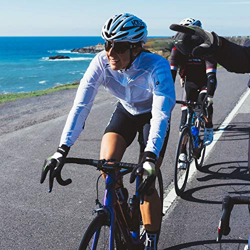 Grebarley Guantes de Ciclismo Bicicleta Montaña-Acolchados Bicicleta de Carretera de Hombres Mujeres Antideslizante Pantalla Táctil (XL)