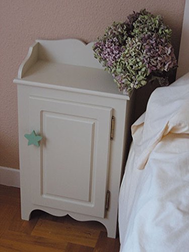 Greca Pomos Infantiles Estrella. 6 Unidades. Acabado Lacado Mate de la máxima Calidad. (Verde)