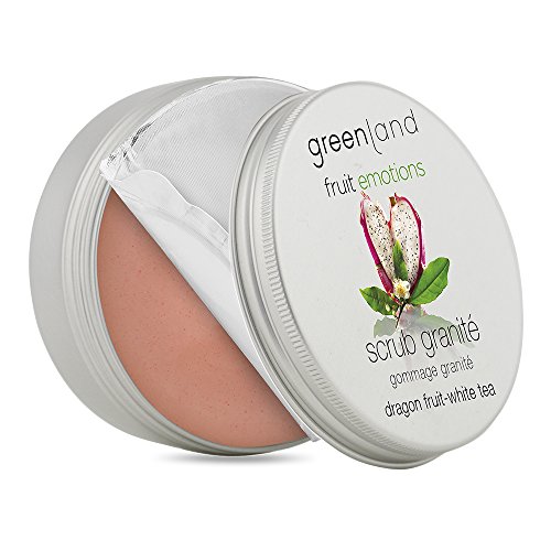 Green País Scrub granité pitahaya té blanco | Wohl Aroma endes Body Scrub & Face Scrub en un | también como verwöhnendes mano exfoliante Adecuado